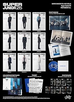 THE 12TH ALBUM SUPER JUNIOR 25 ドンへ SUPER JUNIOR - the 12th Album Super Junior25 (25 Ver)